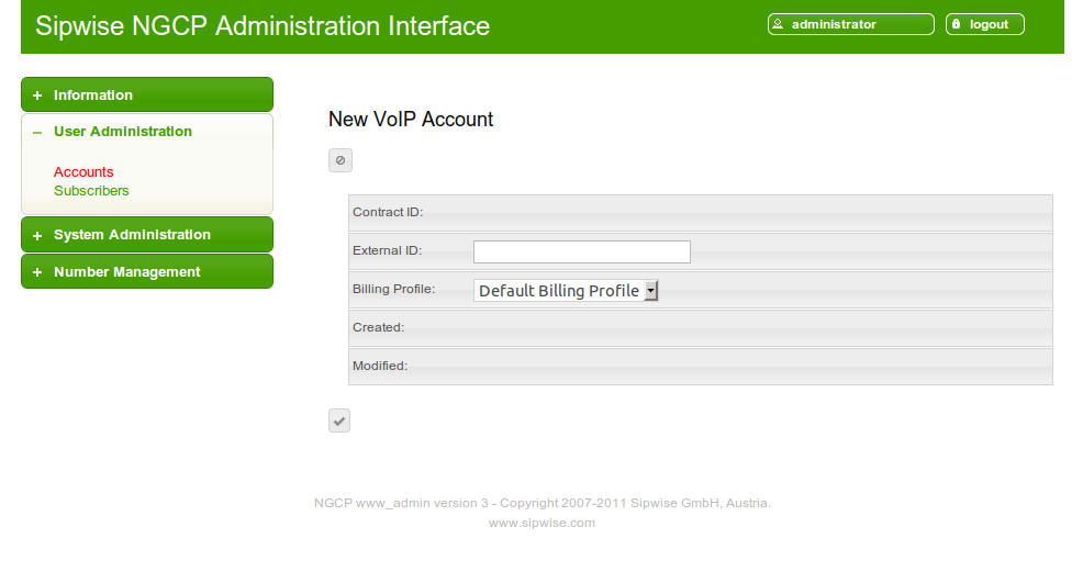 Account Creation Overview