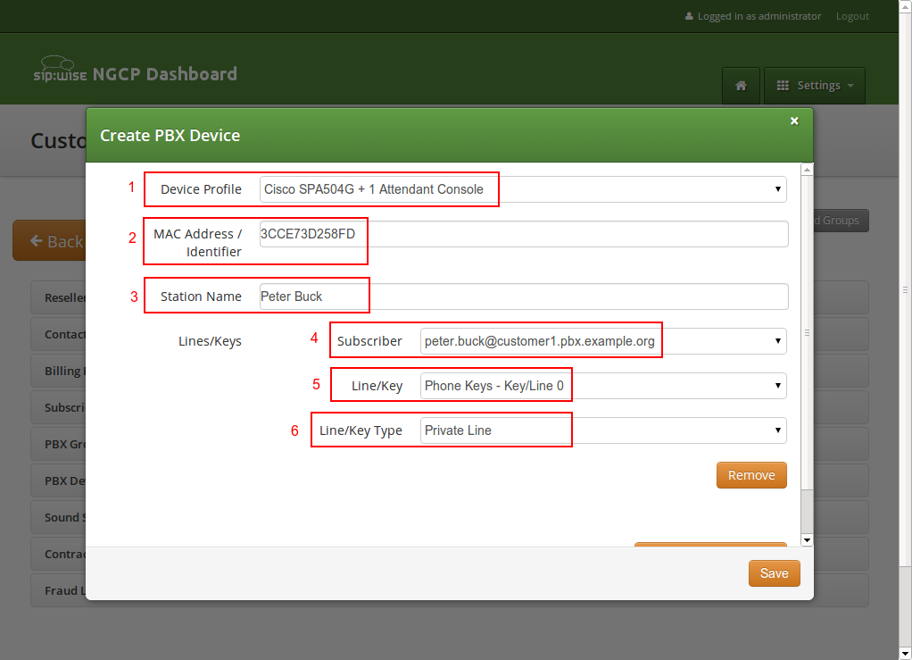 Configuring a PBX Device Part 1