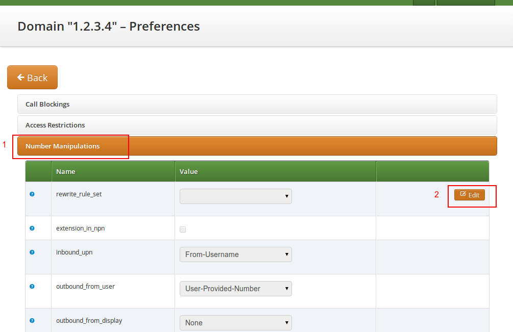 Configure Rewrite Rule Set