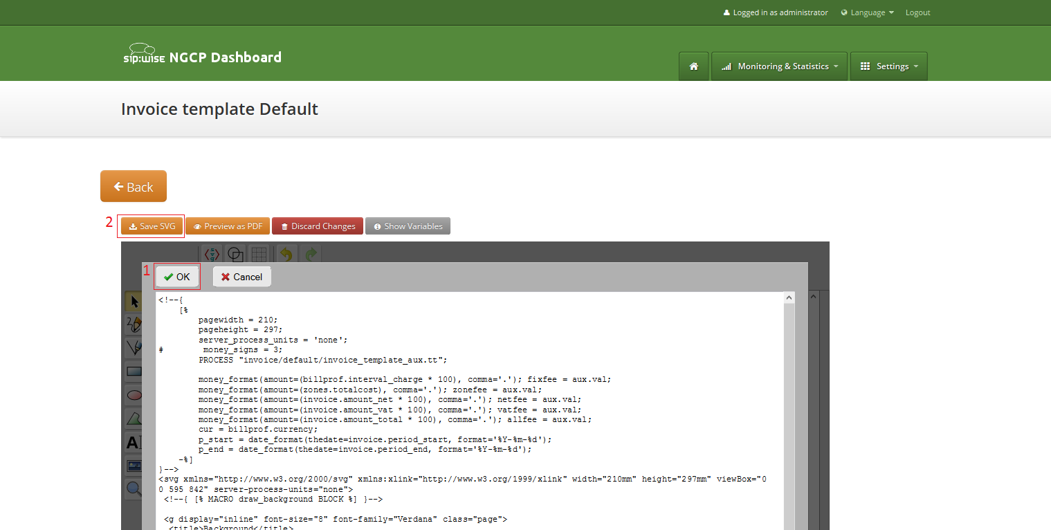 Save xml source changes